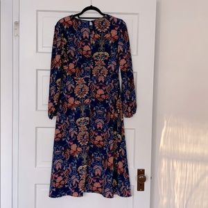 I Madeline floral midi dress